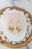 Charlie heart charm earrings | 18k gold plated