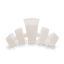 Classic Hair Clip | Large | Coconut White