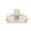 Classic Hair Clip | Medium | Almond Beige