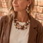 Coastal Brown Pearl Earrings - Hallelu Clothing Boutique