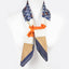 Color Block Square Scarf - Hallelu Clothing Boutique