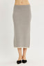 Contrast Crush Midi Skirt - Hallelu Clothing Boutique