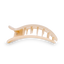 Round Flat Hair Clip | Medium | Almond Beige