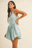 Blue Belle Romper