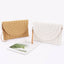Handmade Metallic Braided Envelope Clutch