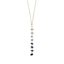 Gold Ocean Ombre Stone Necklace