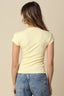 Leslie Sculpt Button-Front Knit Top