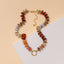 Marble Disc Stone Beaded Necklace