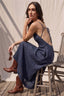 Open Back Maxi Dress
