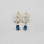 Zircon Butterfly Teardrop Tassel Earrings