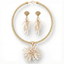 Coastal White Coral Earrings