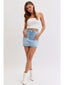 Basic Mid Waisted Mini Skirt