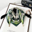 Magnetic Print Triangle Scarf for  Spring Style_CWASC02917