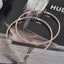 Double Rhinestone Hoop Earrings - Hallelu Clothing Boutique