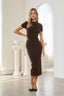 Mock Neck Dress