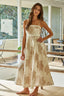Seashell Serenade Midi Dress