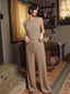 Metallic Knit Pants