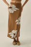 Hibiscus Knit Maxi Skirt