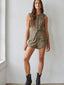 Woven Wool Shorts