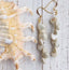 Umbonium Shell Earrings Mother of Pearl