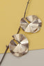 Gold Rigid Edge Earrings