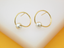 18k Gold Filled Pearl Earrings (K349)