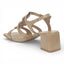 *Almost Gone* Mabel Gladiator Strappy Sandal Nude 4460-11613