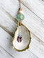 Gilded Oyster Shell Ornament