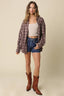 Cathy Oversized Plaid Shirt