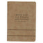 With God All Things Are Possible Tan Zip Journal