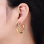 24K Gold Filled Minimalist Hoop Earrings