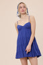 Sapphire Sweetheart Mini Dress