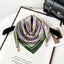 Magnetic Print Triangle Scarf for  Spring Style_CWASC02917