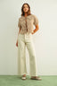 WIDE LEG DENIM PANTS