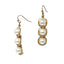 Gold Pearl Drop Earrings