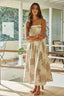 Seashell Serenade Midi Dress