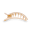 Round Flat Hair Clip | Small | Almond Beige