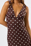 Poised In Polka Maxi Dress