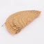 Semicircle Woven Straw Clutch