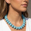 Chunky Rondelle Bead Necklace Set