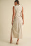 LInen Sleeveless Dress.