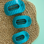 Splash Zone | Large | Flat Round Hair Clip
