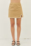 Cappuccino Chic Mini Skirt