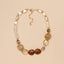 Multi Beaded Stones Necklace