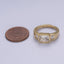 Crystal Stone Minimalist Ring