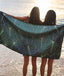 Beach Towel - Green Kalo