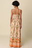 Lila Botanical Maxi Dress