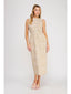 Embroidery Midi Dress