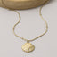 Stainless Steel Pave Cz Seashell Necklace