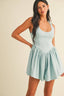 Blue Belle Romper